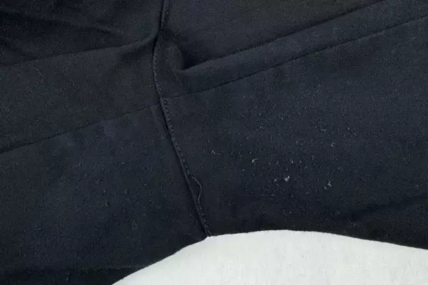 St. John's Bay Women's Black Bermuda Style Pant Shorts Size 14 Cotton Blend 