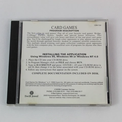 Card Games for Windows CD by Cosmi Inc Pre-owned Untested