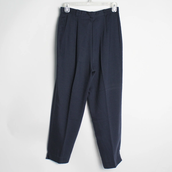 Lot of 2 Women's Pants 8P Norton McNaughton & Briggs Petite Blue Brown Hemmed