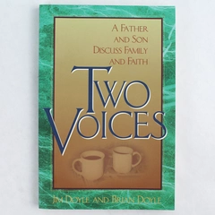 Signed 'Two Voices' by Jim & Brian Doyle 1996 Paperback