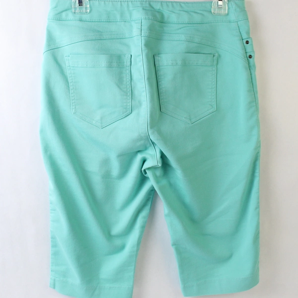 Christopher & Banks Petite Mint Color Capris Women's Size 4P