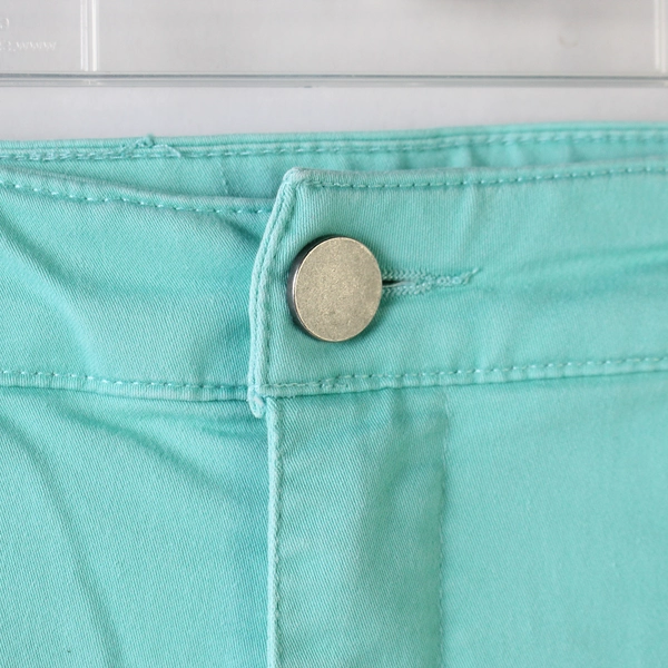 Christopher & Banks Petite Mint Color Capris Women's Size 4P