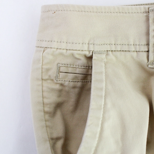 Liz Claiborne Flat Front Khaki Pants Women's 36W x 28L