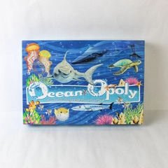 Ocean-Opoly Monopoly Fish Board Game Complete Set Open Box