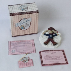 1998 Papel Windsor Hares Snow Day Figurine with COA Original Box