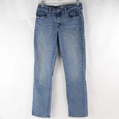 Levi Strauss & Co Women's Mid Rise Skinny Blue Jeans Size 6