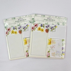 Gibson Greetings Magnetic Memo Pad Set 2 NWT 3 Pads 50 Sheets Each