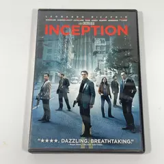 Inception DVD 2010 Leonardo DiCaprio Ellen Page Good Condition Untested