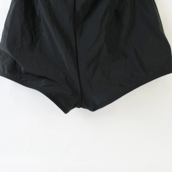 Pinky Pinups Black One Piece Swimsuit Tie Straps with Bra Pads Size Small