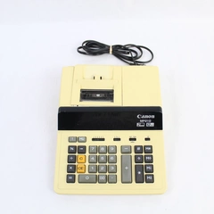 Vtg Canon MP21D III 12-Digit Desk Calculator Adding Machine Tested & Working