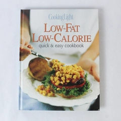 Cooking Light Low-Fat Low-Calorie Cookbook 1998 Oxmoor House Hardcover