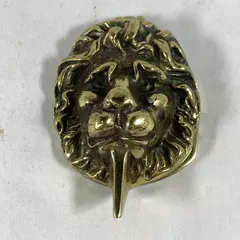 Vintage Kirk And Matz Brass Lion Door Knocker England