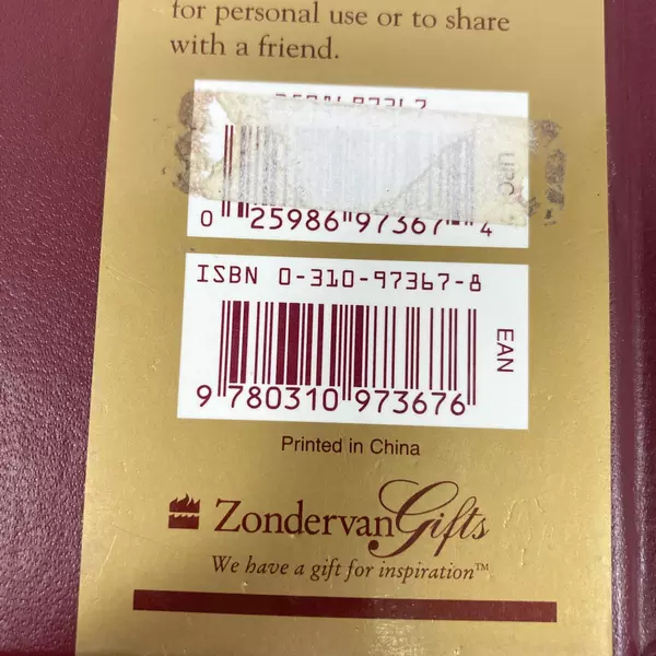 God's Words of Life Women's Devotional Bible by Zondervan 1997 Hardcover