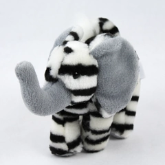 B.J. Toy Co. ProLaw Software Striped Elephant Stuffed Animal With Tag 5"