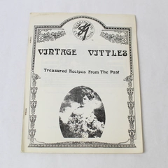 Vintage Vittles: Treasured Recipes from the Past 1989 Paper Cookbook Booklet