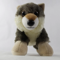 Wild Republic Wolf Soft Stuffed Animal Plushie 5.5" Tall