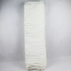 Golden D'or Fabric 8 1/3 (66") Continuous yrds, 50/50 Cotton & Polyester, White