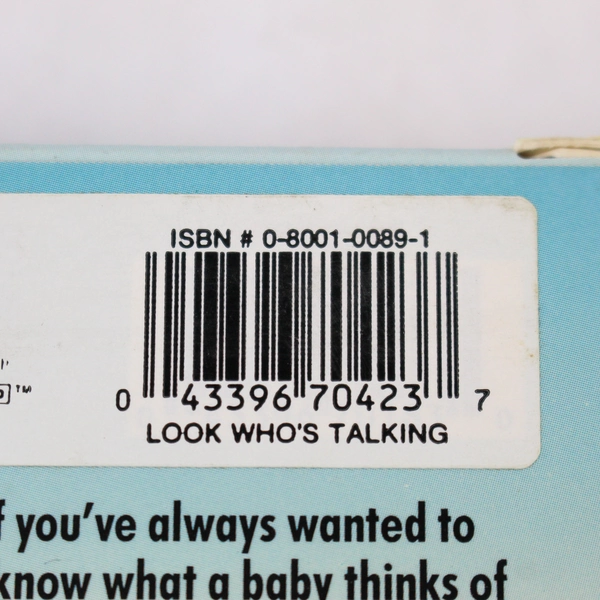 Look Who's Talking VHS 1990 Columbia Pictures John Travolta Kirstie Alley