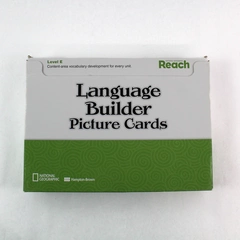 National Geographic Reach Language Builder Cards Level E 2010 Very Good