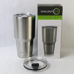 New in Box Chillout Life Premium Stainless Steel Tumbler 30 oz
