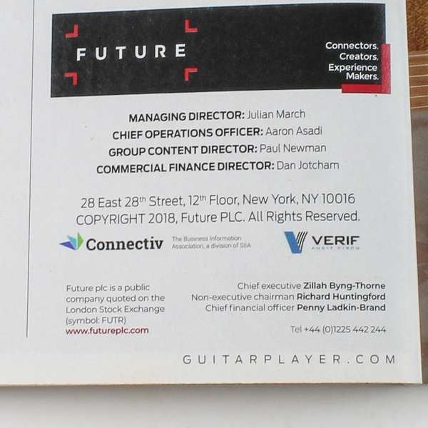 Guitar Player Magazine July 2018 Sonny Landreth