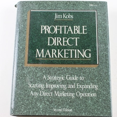 Profitable Direct Marketing Jim Kobs 1991 NTC Business Books Hardcover