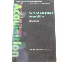 Second Language Acquisition by Rod Ellis H. G. Widdowson 1997 Paperback