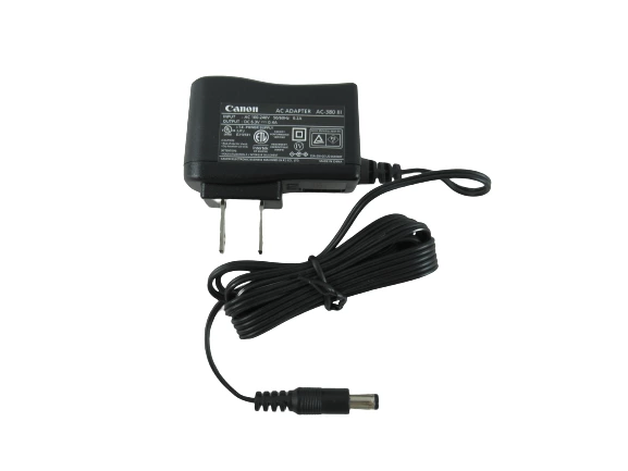 Genuine Canon AC Adaptor Power Cord Model AC380 III 100240V 50 60Hz DC 6 3V