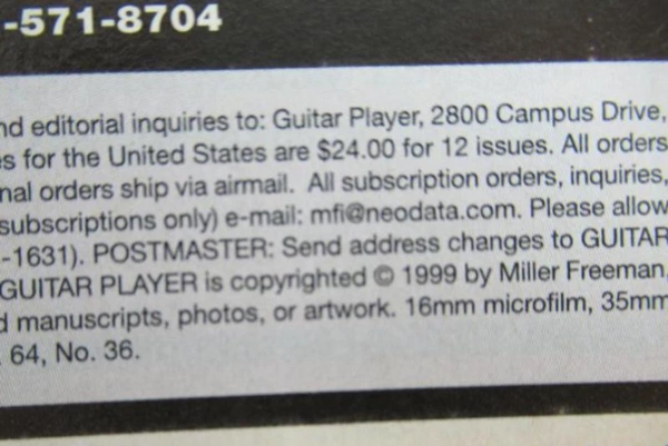 Guitar Player Magazine April 2004 Joe Satriani George Benson