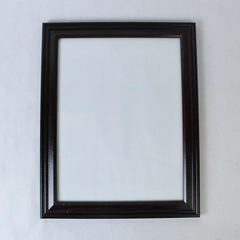 Michaels Picture Photo Frame Burgundy Wood Hanging 10 x 13 Home Decor