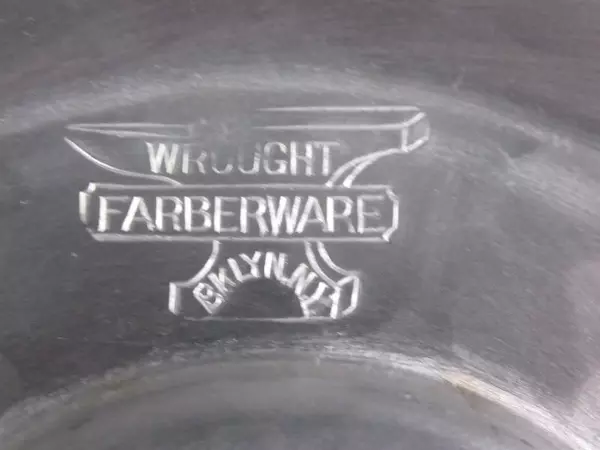 Vintage Farberware Wrought Aluminum Lazy Susan Engraved Flowers Floral