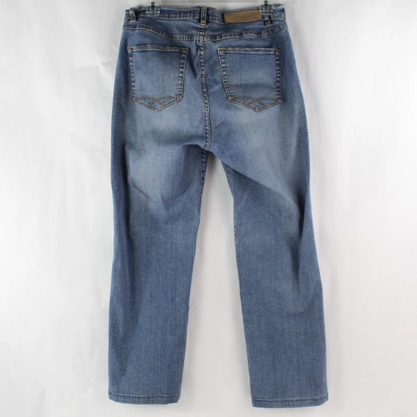 Christopher Blue Women's Straight Leg Classic Blue Jeans Size 16