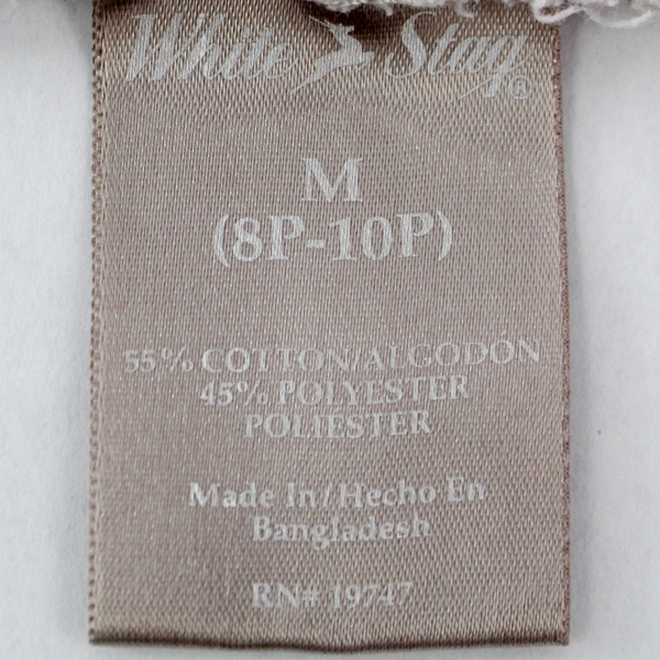 White Stag Women's Beige Pull-On Elastic Waist Cropped Pants Size M (8P-10P)
