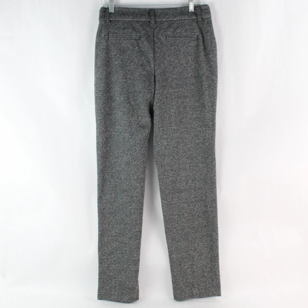 Time And Tru Women’s Mid Rise Gray Black Straight Leg Dress Pants Size 8 