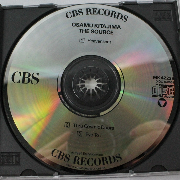 Osamu Kitajima The Source Music CD 1986 CBS Records Good Pre-Owned