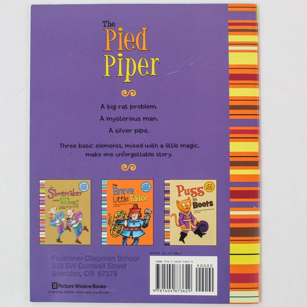 The Pied Piper by Eric Blair 2011 Children's Book Pre-Owned Classic Story