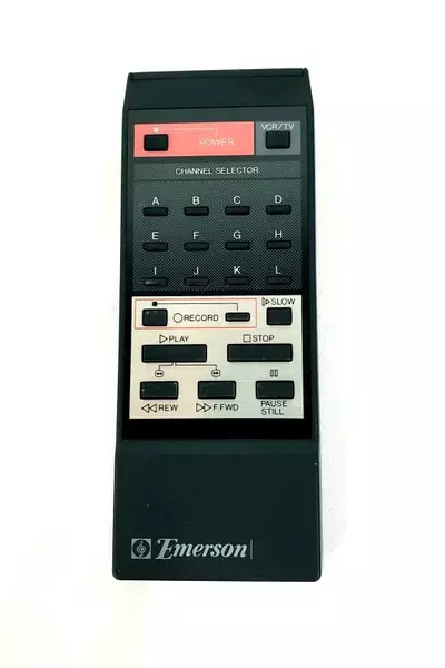 Emerson VCR951A Wireless Remote Control P/N 70-2059 Untested