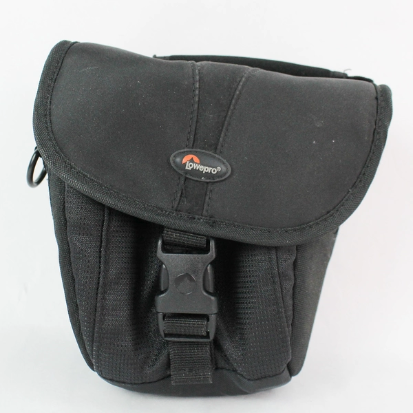 Lowepro Black Camera Camcorder Bag Carrier Handle Missing Strap Hangs On Belt
