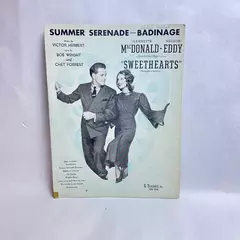 Lot of 1938 Summer Serenade Sheet Music by Victor Herbert & Wright Forrest