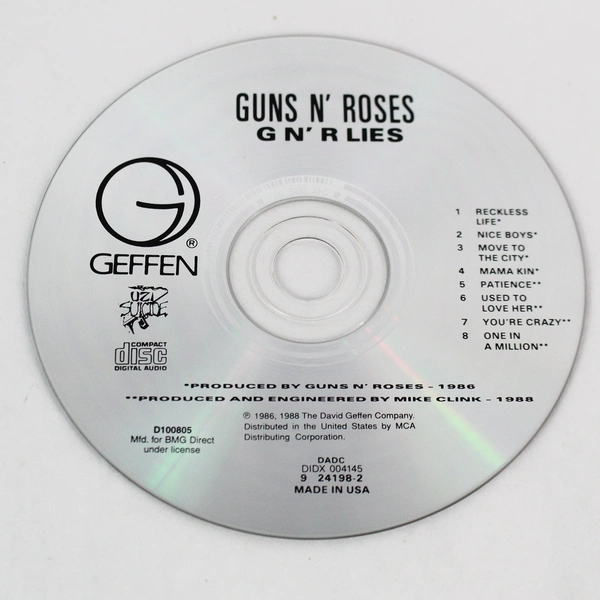 GN'R Lies by Guns N' Roses 1988 Album CD