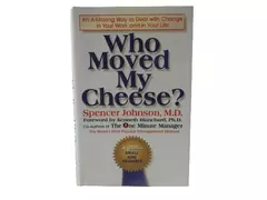 Who Moved My Cheese By Spencer Johnson MD 1998 Hardcover Book