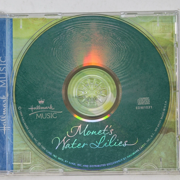 Monet's Water Lilies Light Classical Music CD Hallmark 1999 Pre-Owned