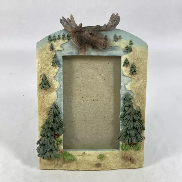 Moose and Trees Frame For 5 x 3 Inch Photo