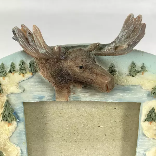 Moose and Trees Frame For 5 x 3 Inch Photo