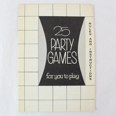 25 Party Games For You To Play Rules And Instructions 1952 Whitman Paperback