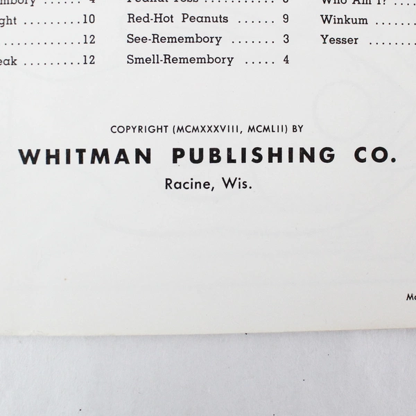 25 Party Games For You To Play Rules And Instructions 1952 Whitman Paperback