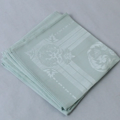 Set of 6 Unbranded Cloth Napkins Mint Green Textured Dining Room Home Decor