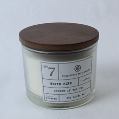Chesapeake Bay Candle No. 7 White Pine Scent 11 oz Soy Blend 2 Wicks