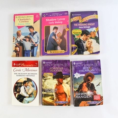 Lot of 6 Harlequin Romance Books Love & Suspense Rita Herron & Others