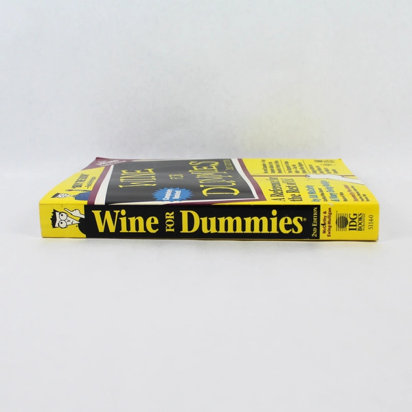 Wine for Dummies by Mary Ewing-Mulligan and Ed McCarthy 1998 Trade Paperback